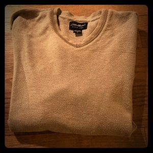 Eddie Bauer Mens V-Neck Pullover Casual Top